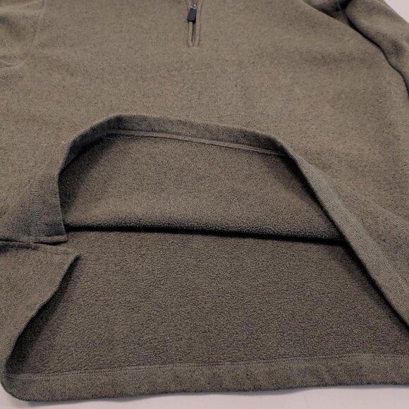 Wrangler Sz 2XL Authentics Pullover Men Fleece Quarter Zip Sweater Outdoors Gorp - Picture 10 of 11